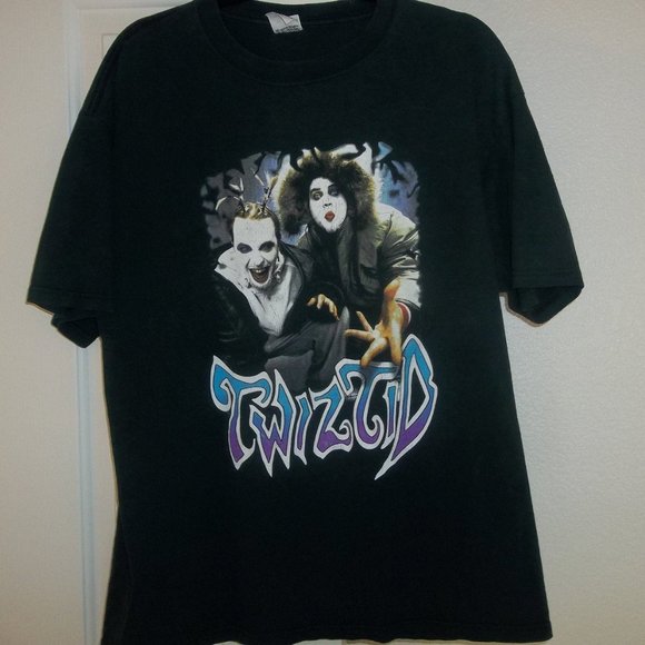 Very Rare TWIZTID Psychopathic Records Tshirt - Picture 1 of 2
